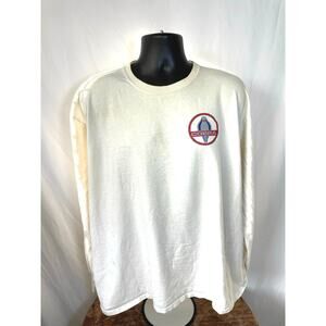 Ford Cobra Logo Long Sleeve Shirt White 2XL